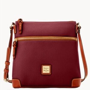 Dooney & Bourke Pebble Grain Crossbody brown
